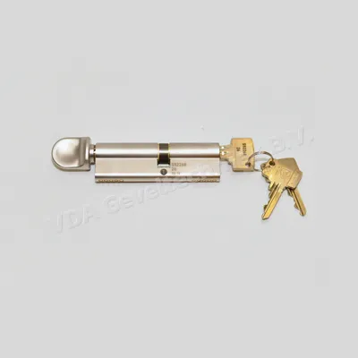 Litto onderdeel cilinder 45x45 knop, 3 sleutels