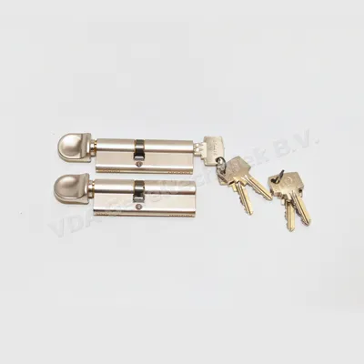Litto Knopcilinder set a 2 st / 50x40 mm gelijksluitend