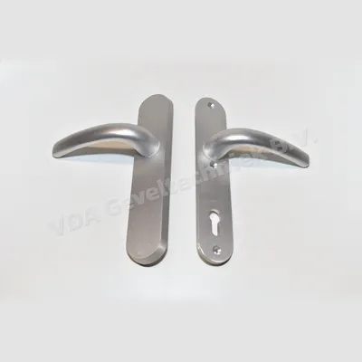 Voslux Veiligheidsbeslag kruk + kruk Binnen PZ 92 /Buiten geen PZ Vrpl 47 x 245 mm ovaal