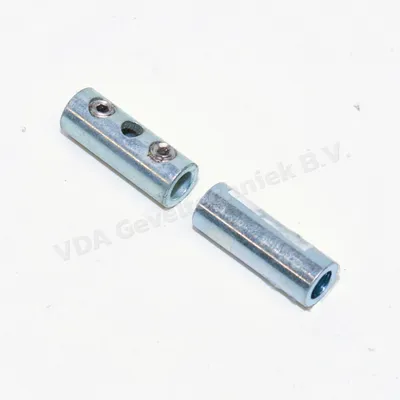 GEZE DWARSSTANG-VK koppelstuk TBV ALU/PVC 0-30 8mm binnen 90974 43546