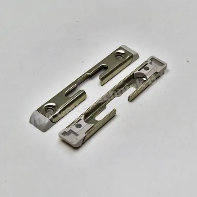GU VEILIGHEIDS-SLUITPLAAT / KIEPSLUITPLAAT SE 6-27520-1 ZILVER, 18MM.