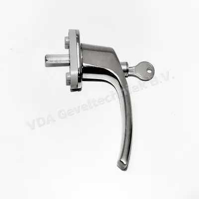 GU raamkruk RVS stift 7x40 mm afsluitbaar 2D1