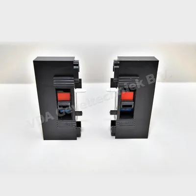 Renson eindkap/kopschot links+rechts RAL9005