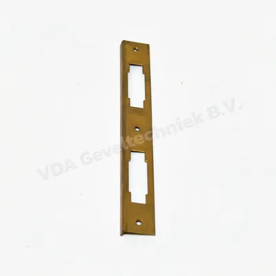 Corbin hoeksluitplaat messing dag en nacht 195x25mm HP30050/202095