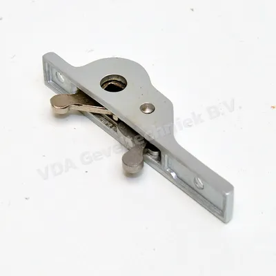 WSS raamgreep/raamespagnolet voor zorgsleutel 2 nokken Zilver/EV1 S10.565.0000.113.