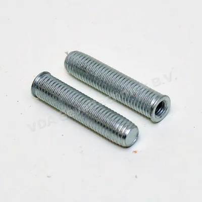 Ankerschroef / ankerschraube met inwendig en uitwendige draad M12x55 mm. Schroefanker per stuk