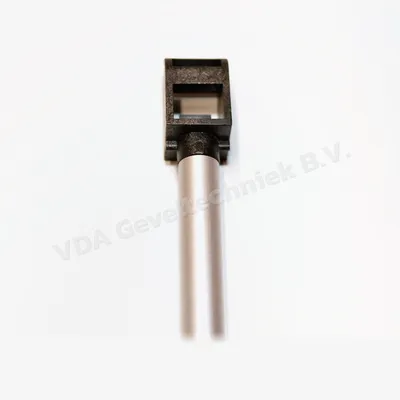 Bedieningsstok zilver 500mm t.b.v. ventilatie rooster 10mm