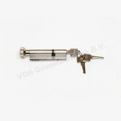 BKS Knop Cilinder met 3 sleutels KN65xSL35 MM SKG**