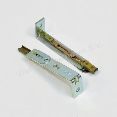 KFV aansluithoek met verticale penschoot. F24x120MM 7037-5