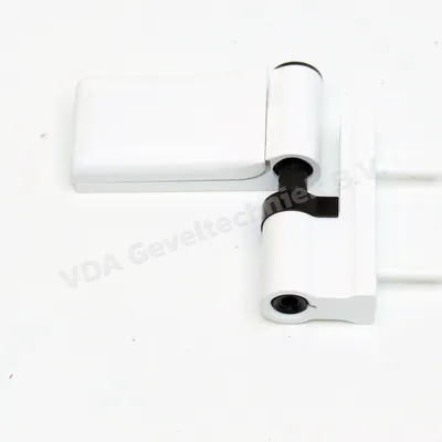 Dr. Hahn 2 delig scharnier KT-EV opdek 18-23mm Ral 9016