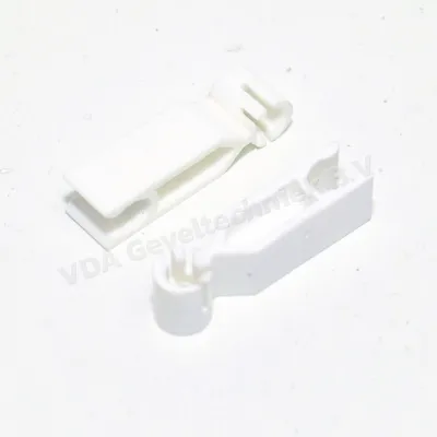 Buva hendel 42mm wit