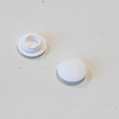 Dr. Hahn afdekkap t.b.v. Serie VR KT-R RAL9016 wit K700K0003 (Abdeckkappe)