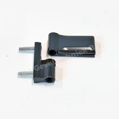 Dr. Hahn 2-delig scharnier Serie KT-EV Fix RAL7016 Donker Grijs (opdek 18-23 MM) P2079VF09