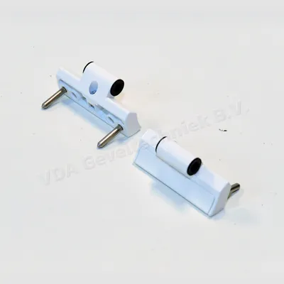 Roto set a 3 scharnier delen 20 mm stift 25 mm Patio Fold 6100 A Wit
