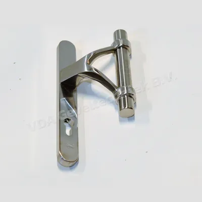 May Duwer 8020 op schild 6023 Buiten PZ92 RVS SKG** afgerond MASSIEF SCHILD