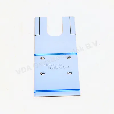 Dorma afdekplaat voor vloerveer RVS tbv. BTS 75-V 46700060