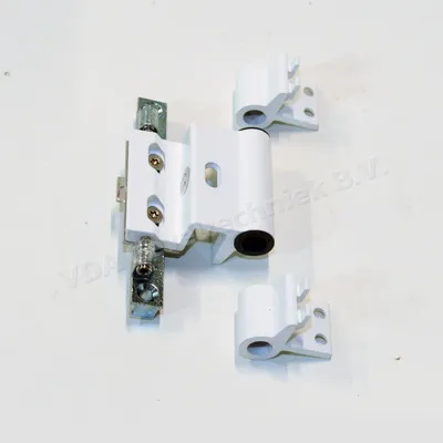 Dr Hahn Rollenband scharnier voor blokprofielen. KT-Band KT-RF RAL9016 WIT K65160000.