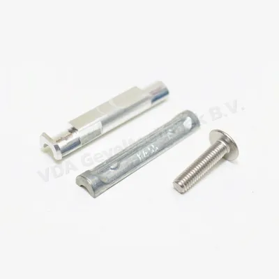 Schuco Klemmanker M6 L55 set a 1 stuks tbv Rollenband scharnieren ADS 65 HD, ADS 70 HD, ADS 75 HD.HI