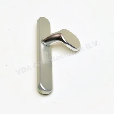 Hoppe Duwer langschild buiten afgerond klikschild 250x37 EV1/Zilver 3904056