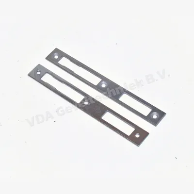 Sobinco sluitplaat Dag en Nacht 897 vlak 185 x 24 x 2 mm RVS
