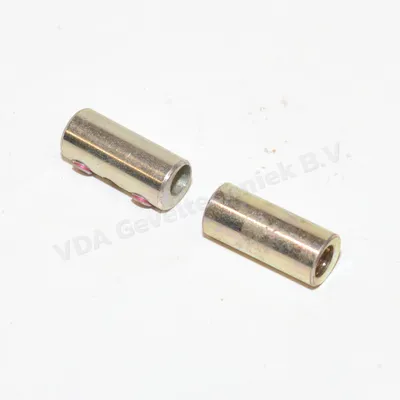 Hautau stang koppelstuk gat uit het midden 13/8 x 30 mm