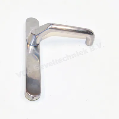 Alcoa deurkruk BU PC 92 langschild (oud model) RVS BCS8000989-002
