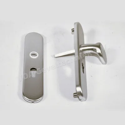 Hoppe Veiligheidsbeslag. Duwer/Kruk schild Rechts. PC55 F2 SKG**