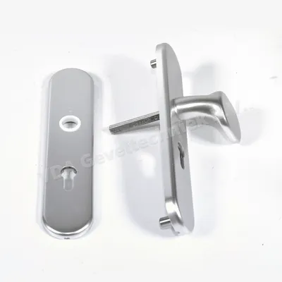 Hoppe Veiligheidsbeslag. Duwer/Kruk schild Rechts. PC72 F2 SKG**