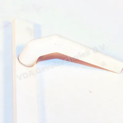 Ami deurkruk langschild Buiten blind RAL9001 245x30 (greep) (klink) (hendel)