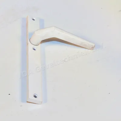 Ami deurkruk langschild Binnen blind RAL9001 245x30 (greep) (klink) (hendel)