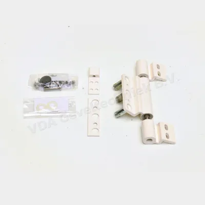 Reynaers alu 3-delig deurscharnier Turband Door Hinge alu Ral 9001 Creme (uitlopend artikel)