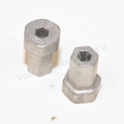 WSS Adapter SW10/14 04.115 voor 3D ALUMINIUM deurscharnier