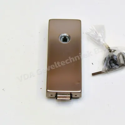 DORMA GLAS SLOT RVS VOOR PZ CILINDER. Studio Slot 0583263 / 81000110799