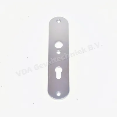 Buva Kruk schild zonder kruk PZ 71 mm 245 x 50 x 6 mm binnen afgerond