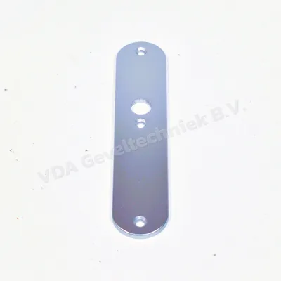 Buva Kruk schild zonder kruk blind 245 x 50 x 6 mm binnen afgerond