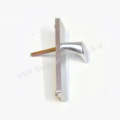 Hoppe Veiligheidsschild / Duwer Rechts links omzetbaar buiten PC 55 / Stift 8 x 80 mm 240 x 50 x 12 mm F1 SKG**