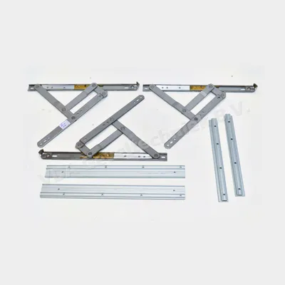 Schuco uitzetschaar set incl grondplaten t.b.v. uitzetraam Klepraam 248820 / 248838