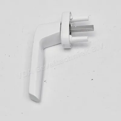 Schuco raamkruk / raamgreep wit stift 7 x35 mm met 2 schroeven M5 x 45 mm