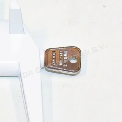 Winlock raamboompje / raamgreep Afsluitbaar neushoogte 22 mm sleutel 80007 Rechts (klink) (hendel)