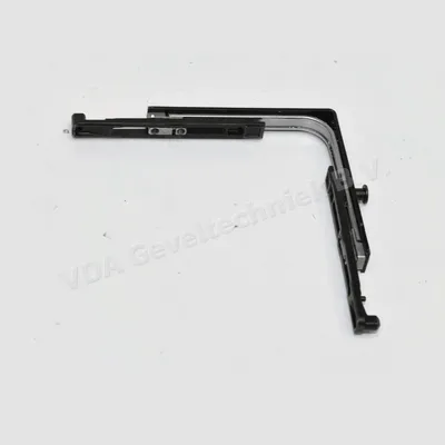 Schuco hoekoverbrenging (Eckumlenkung) 107 x 107 mm 1x padnok zwart