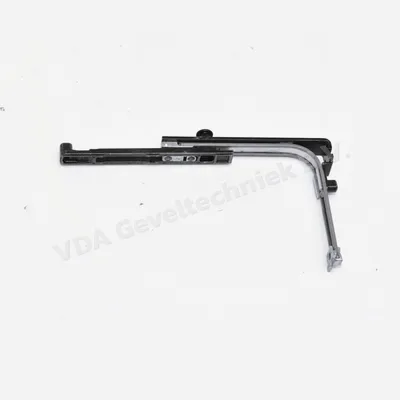 Schuco hoekoverbrenging (Eckumlenkung) 107x17 mm 1x padnok zwart