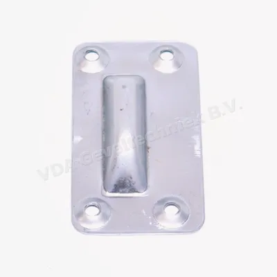 Wilka vloerpot roestvaststaal separate. Bodenmulde 56x100MM 9651.000500