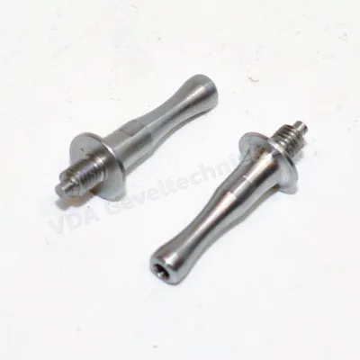Reynaers RVS veiligheidspen/ dievenklauw 65.6522 28 mm lang met M5 draad