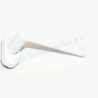 Schuco alu deurkruk RAL9010 Wit Nutt 10mm 240154