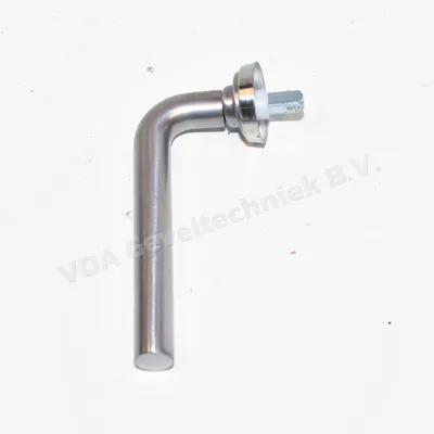 Schuco RVS insteek raamkruk/raamgreep 214861 (klink) (hendel) (kruk)