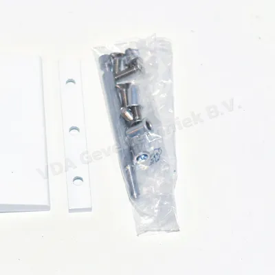 Hueck 2 delig Blok scharnier Ral 9016
De H 992 594 is leverbaar in 02 (Nat. geanodiseerd) en 64 (RAL 9016).
