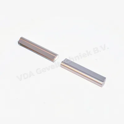 Winkhaus afdekkap FK 5Gr. RS Deceuninck F9 Rechts Zilver RVS look
