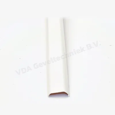 Siegenia afdekkap set met eindstukken PSK 160 Gr. 160 creme Ral 9001. 306154