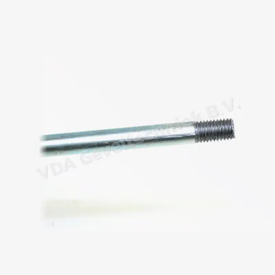 Stang M10 t.b.v. kantschuif M10 lengte 1500mm aan 1 zijde draad getapt