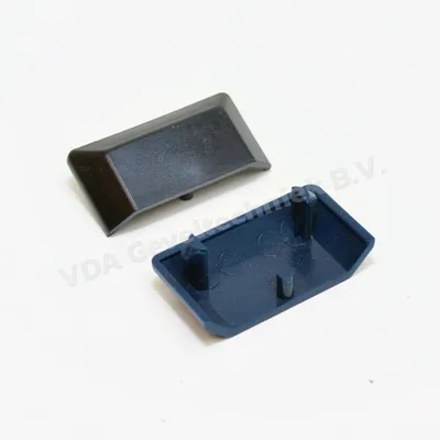 V Beveren afwateringskapje Donker blauw 35x18 mm (prijs per stuk, minimale afname 10 stuks)